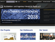 Tablet Screenshot of aiv-berlin.de